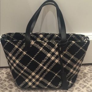 Authentic Burberry wool mini bag